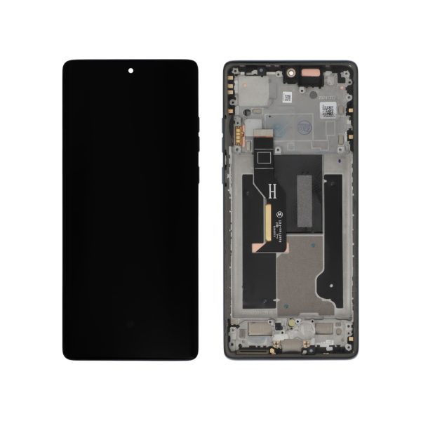 Ecrã Display Completo Azul para Motorola Edge 50 Fusion (Com Frame) - OEM ReLife