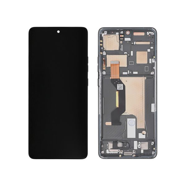 Ecrã Display Floresta Cinzento para Motorola Edge 50 Ultra (Com Frame)