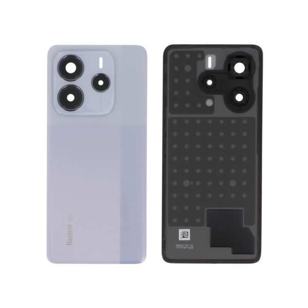 Tampa Traseira para Xiaomi Redmi Note 14 5G - Roxa (SERVICE PACK)