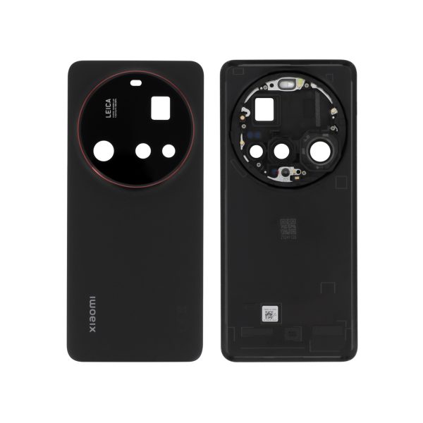 Tampa Traseira para Xiaomi 15 Ultra Preta (SERVICE PACK)
