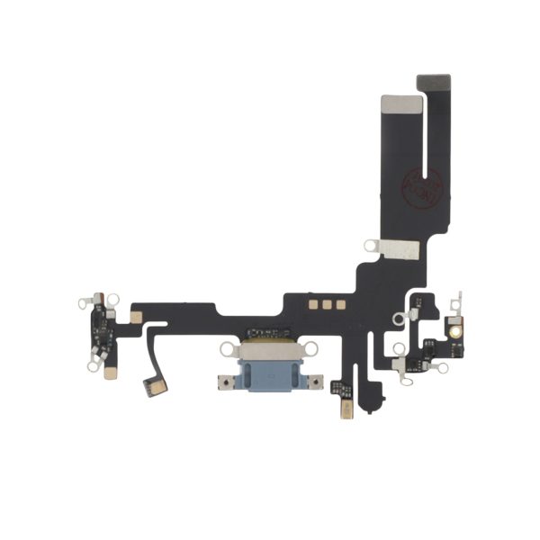 Flex do Conector de Carga para iPhone 14 Azul