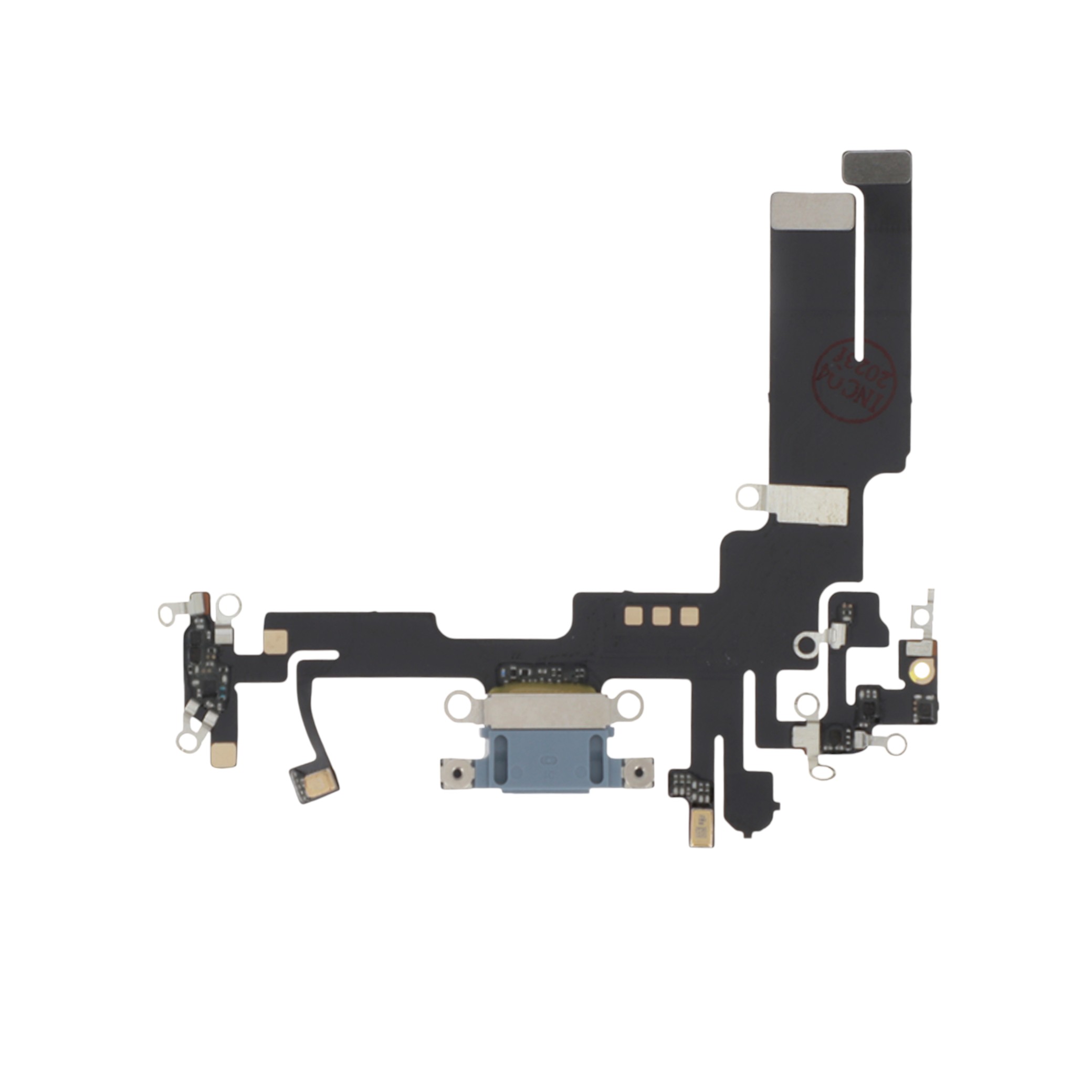 02-3701569394681-0000 Flex do Conector de Carga para iPhone 14 Azul - Image 1