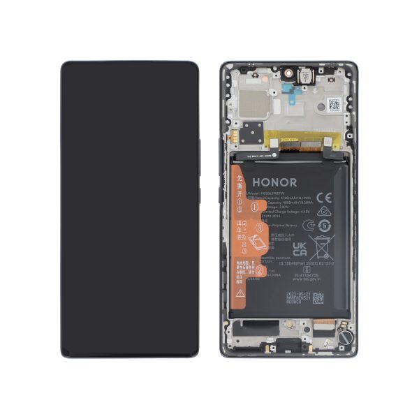 Ecrã Display Preto para Honor 70 (SERVICE PACK)