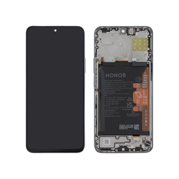 Ecrã Display prata para Honor 90 Lite / Honor X8A (SERVICE PACK)