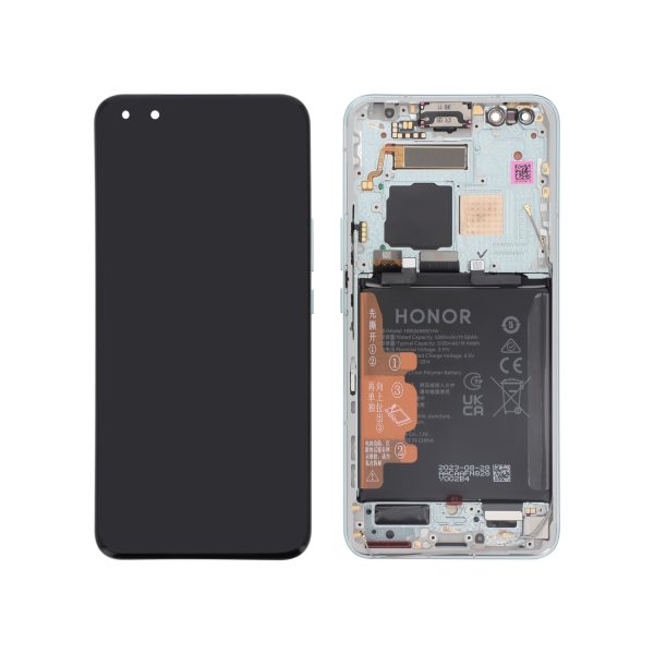 Ecrã Display Verde para Honor Magic5 Pro (Bateria Integrada) (SERVICE PACK)
