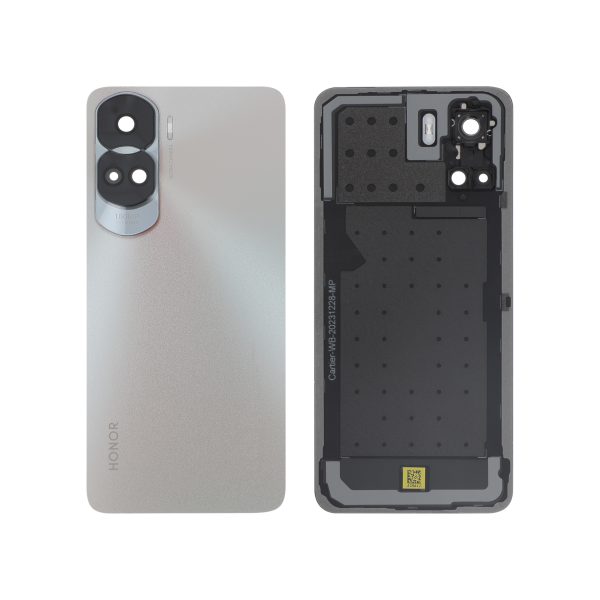 Tampa Traseira para Honor 90 Lite Prateada (SERVICE PACK)