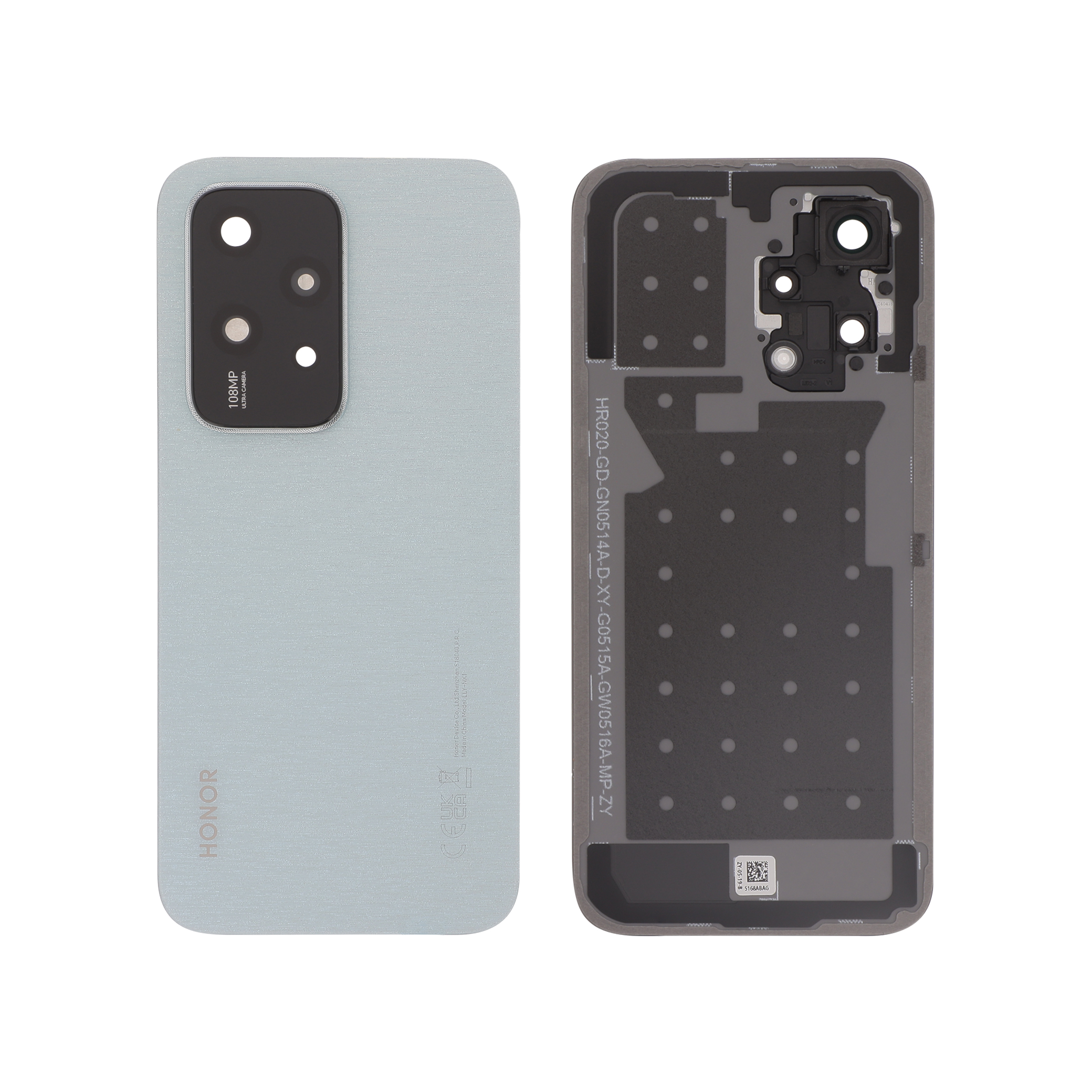 0235ajyb-0000 Tampa Traseira para Honor 200 Lite - Azul Estrelado (SERVICE PACK) - Image 1