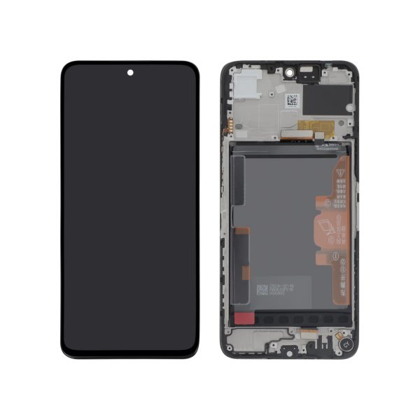 Ecrã Display Preto para Honor 200 Smart (Bateria Integrada) (SERVICE PACK)