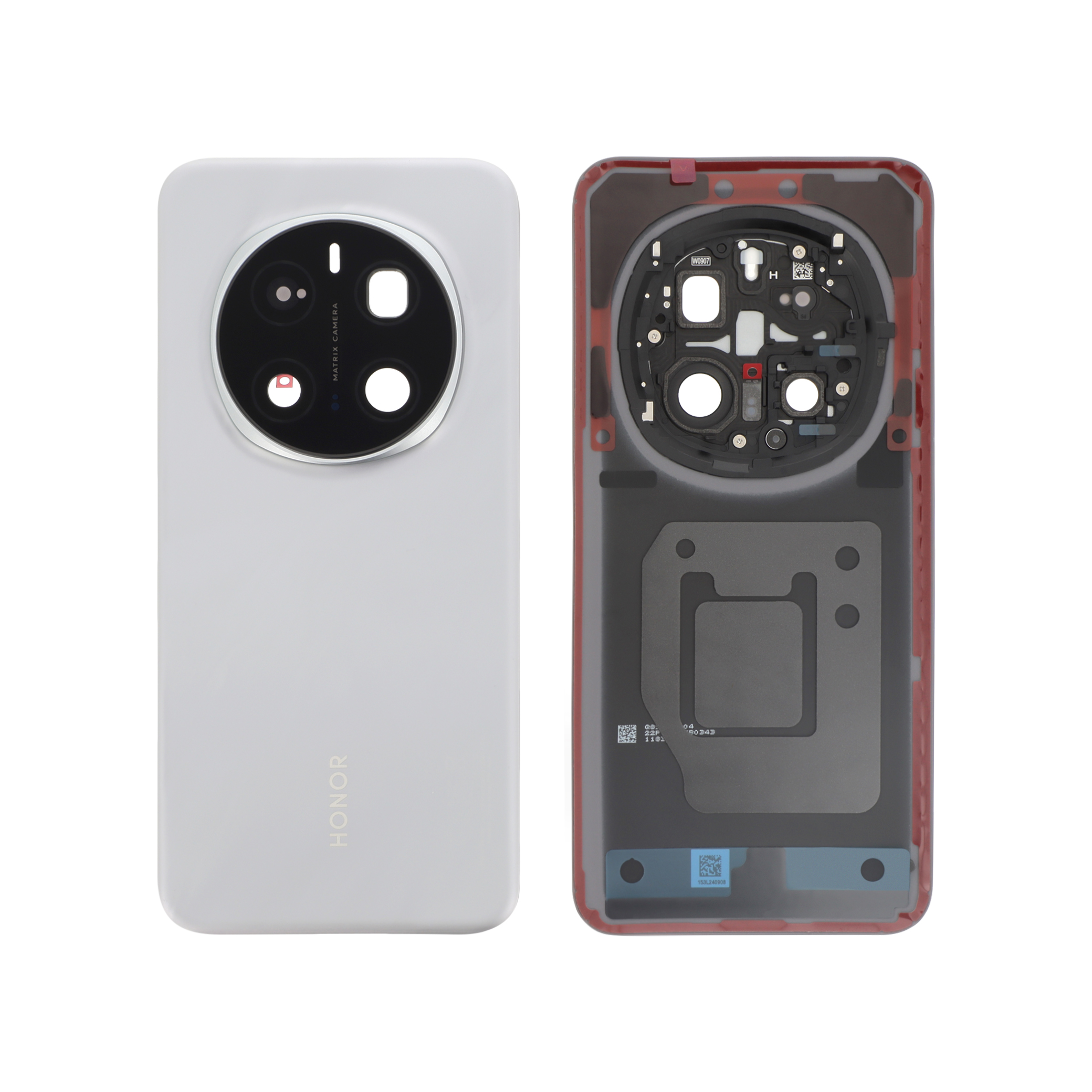 0235ampw-0000 Tampa Traseira para Honor Magic 7 Pro Cinzenta (SERVICE PACK) - Image 1