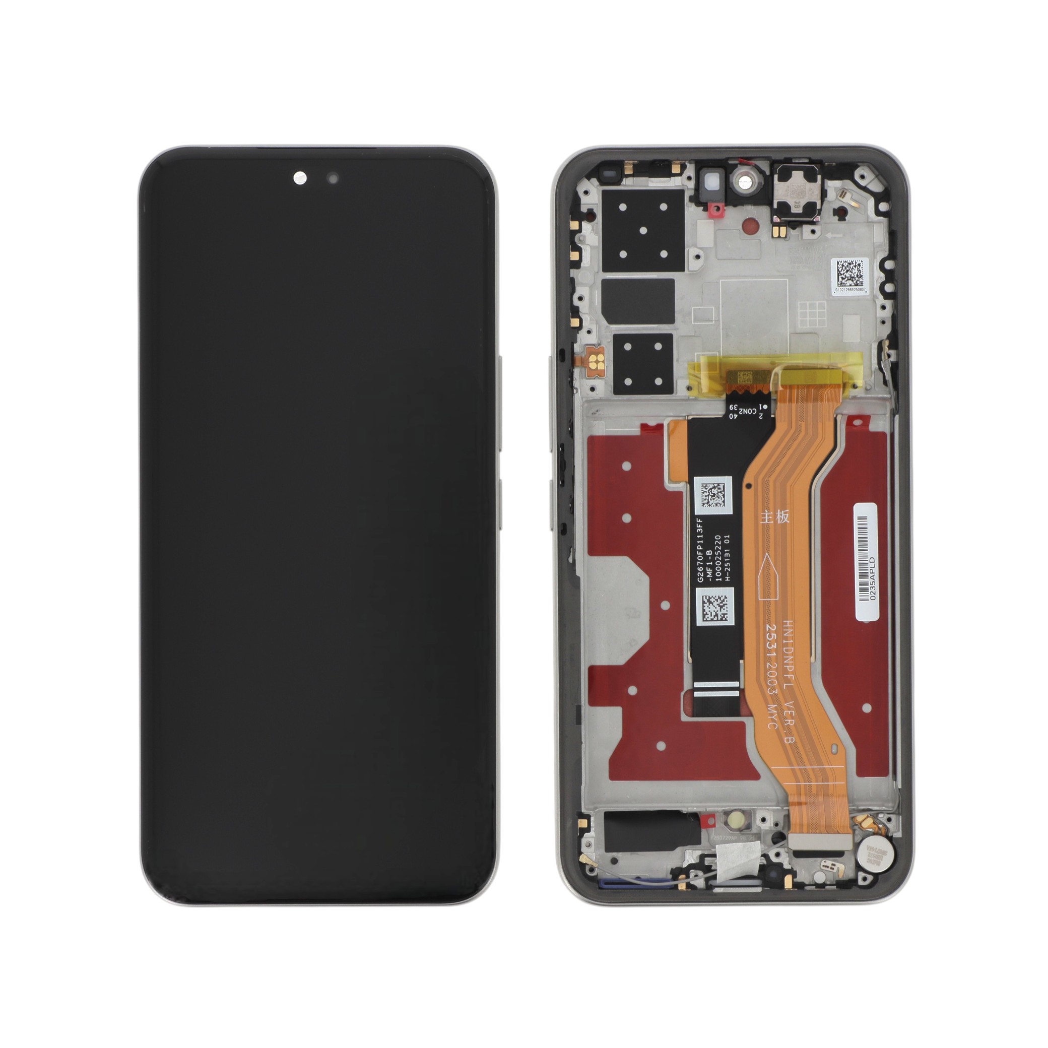 0235apld-0000 Ecrã Display completo Cinzento para Honor 400 Pro (SERVICE PACK) - Image 1