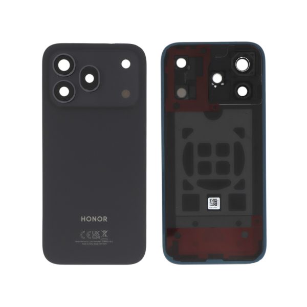 Tampa Traseira para Honor 600 Pro Preta (SERVICE PACK)