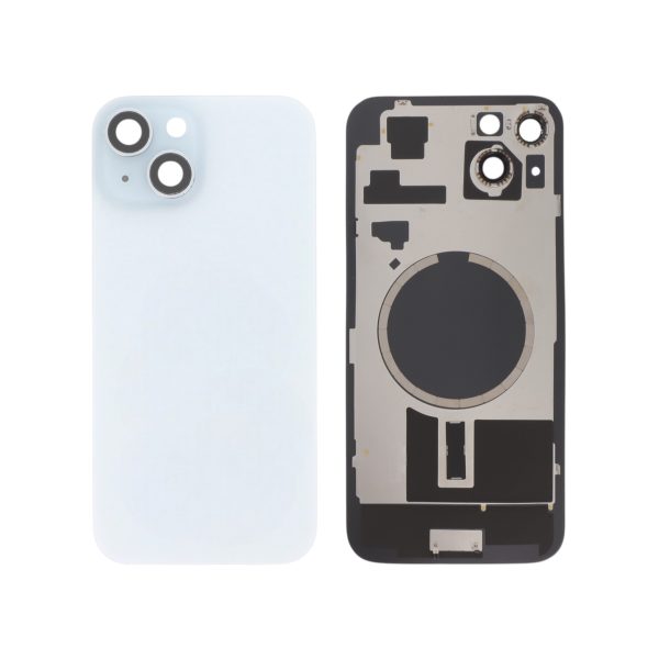 Tampa Traseira para iPhone 15 Plus Azul (com MagSafe)