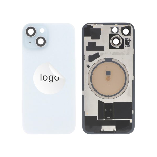 Tampa Traseira para iPhone 15 Plus Azul - Retirado