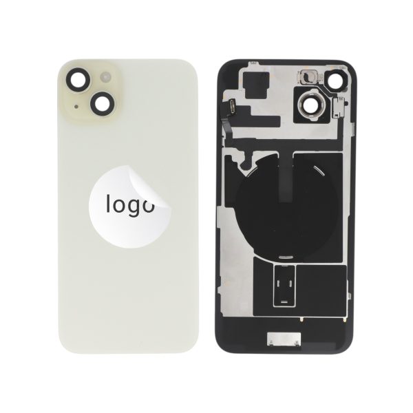 Tampa Traseira Completa Amarela para iPhone 15 Plus - Retirado