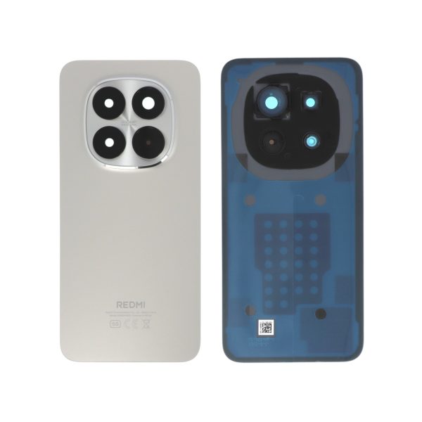 Tampa Traseira Xiaomi para Redmi Note 15 Pro 5G Titânio Cinzenta (SERVICE PACK)