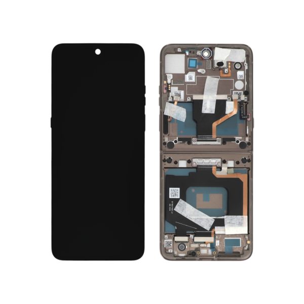 Ecrã Display PANTONE Cocoa para Motorola Razr 70 Ultra (SERVICE PACK)