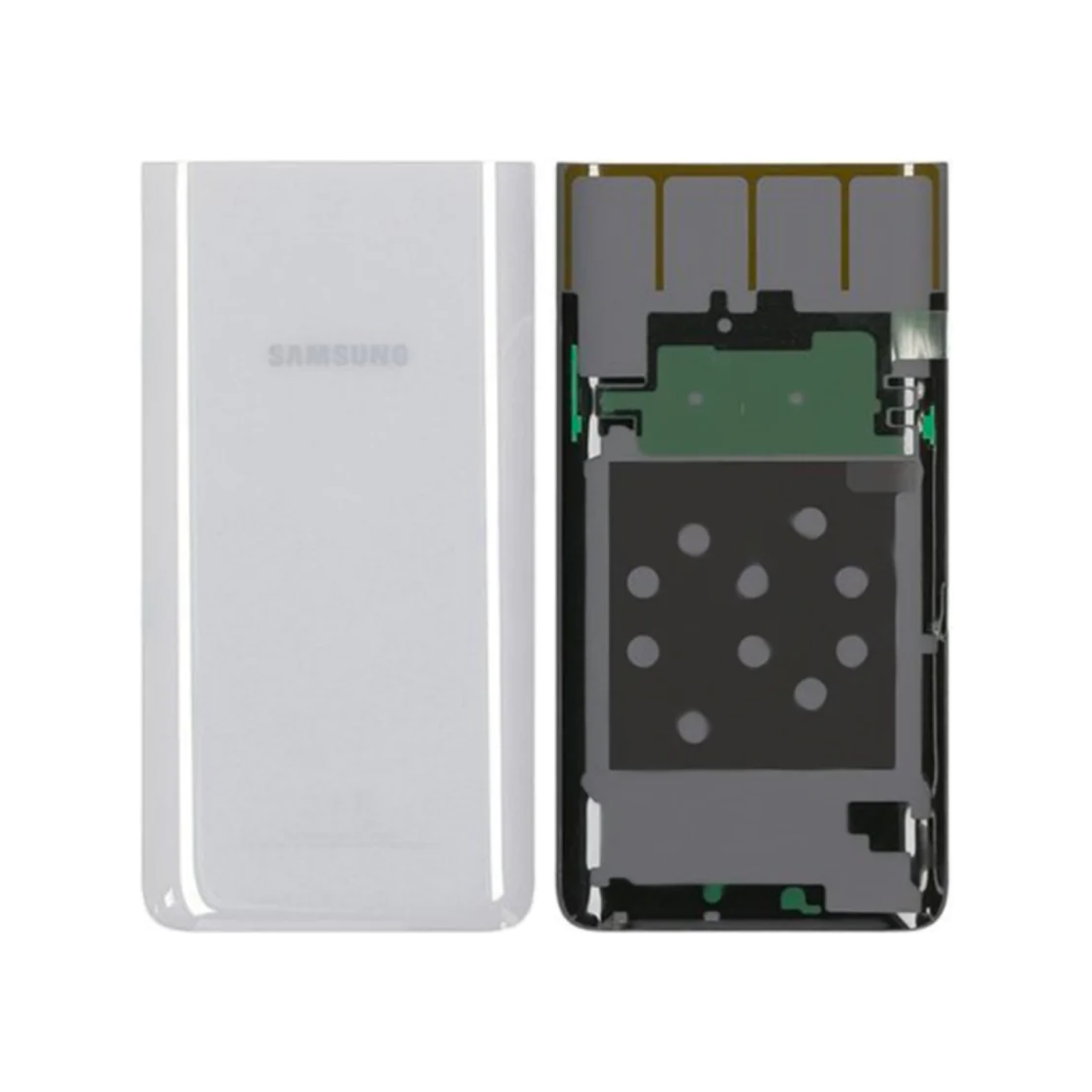 115-gh82-20055b Tampa Traseira para Samsung Galaxy A80 (A805F) Prateada (SERVICE PACK) - Image 1