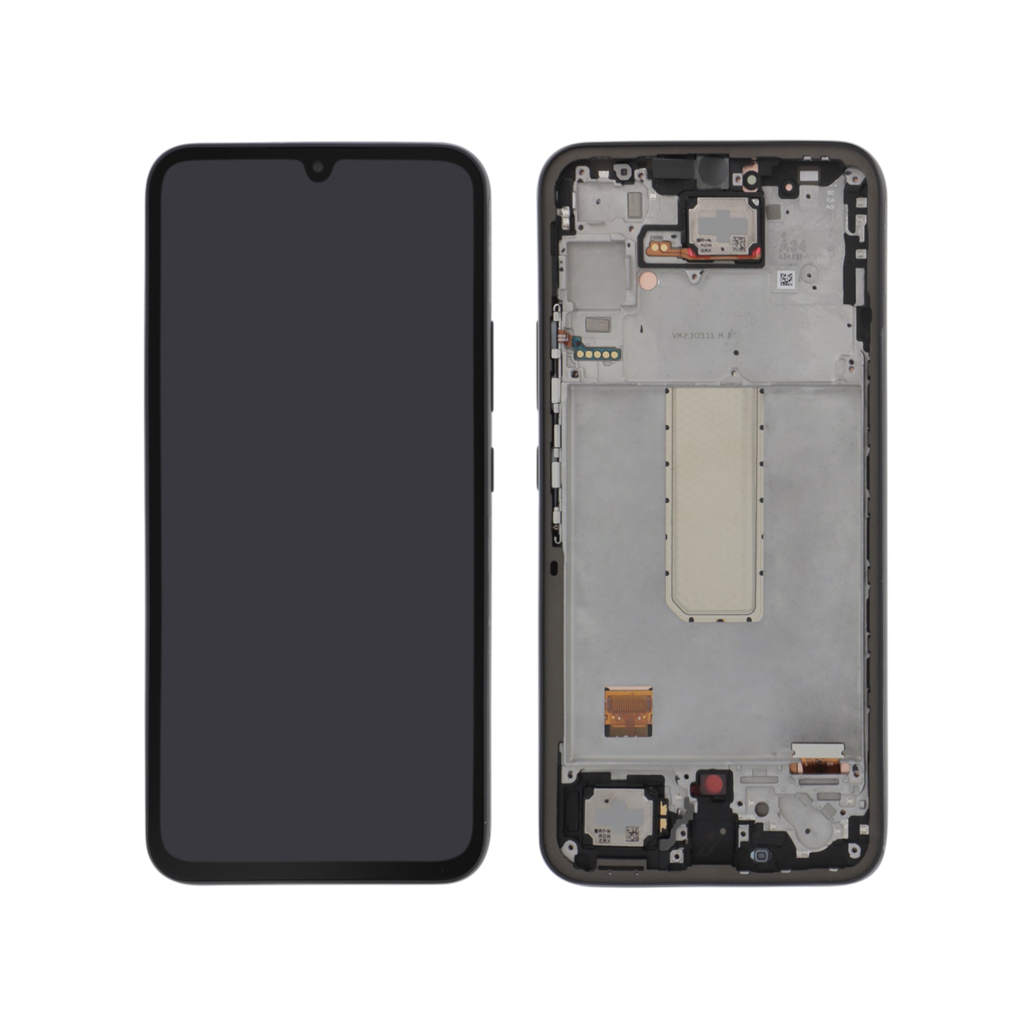 1234gh82-31200a-0000 Ecrã Display preto para Samsung Galaxy A34 5G (A346B) (SERVICE PACK) - Image 1