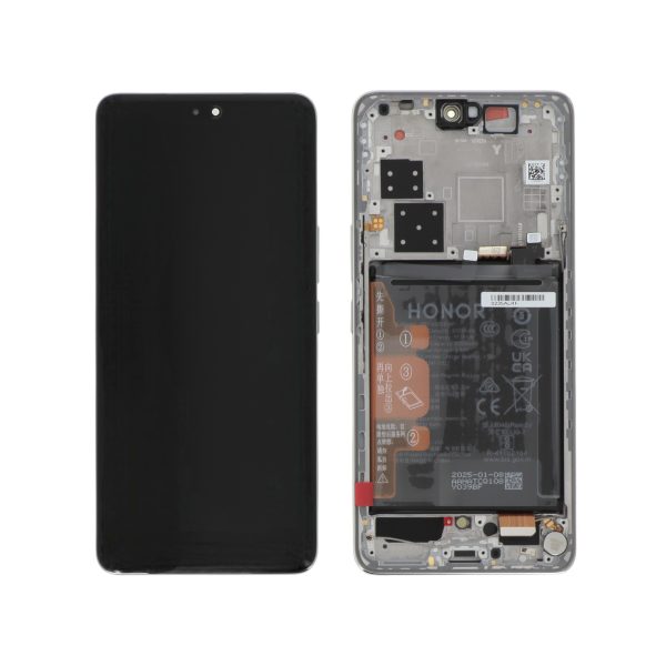 Ecrã Display Branco para Honor 200 Pro (SERVICE PACK)