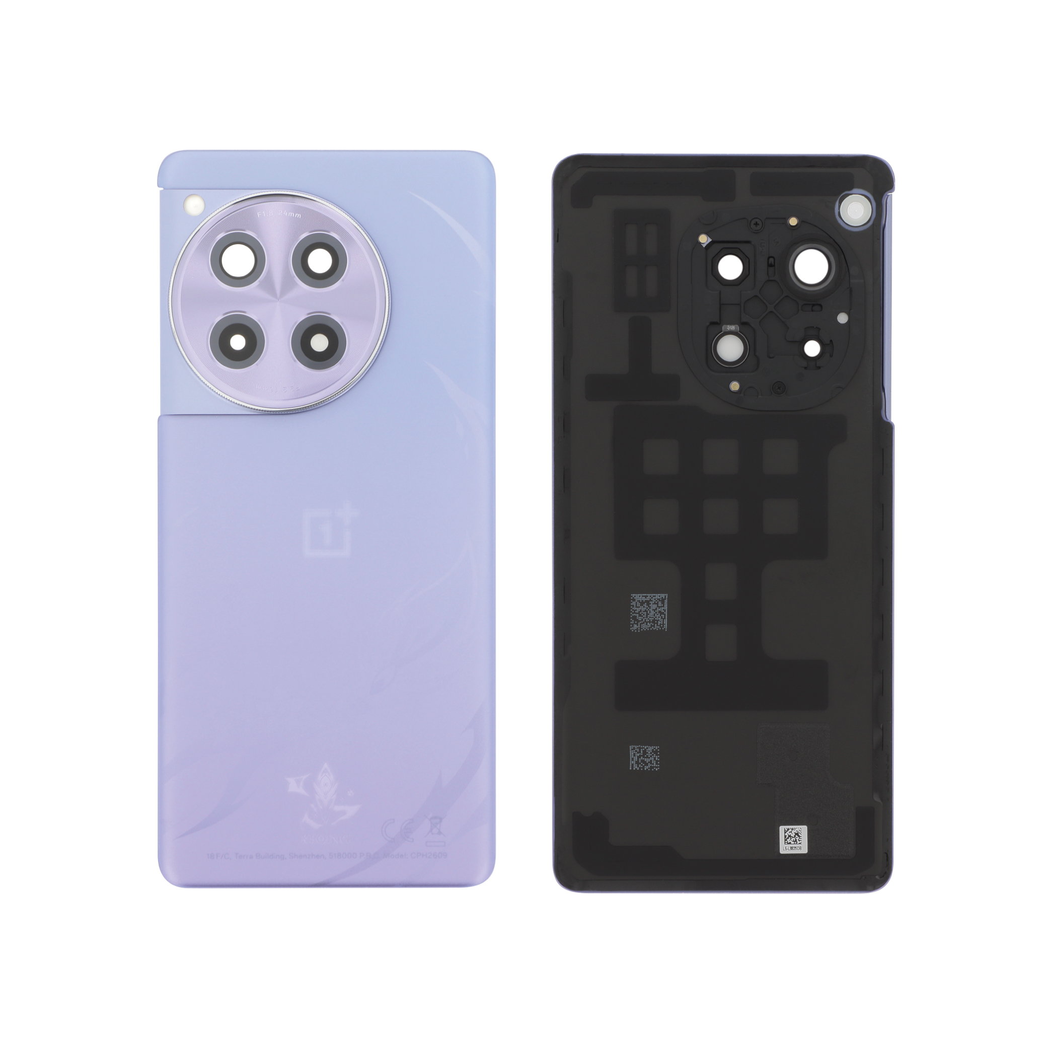 188-621033000181 Tampa Traseira para OnePlus 12R Roxa (SERVICE PACK) - Image 1