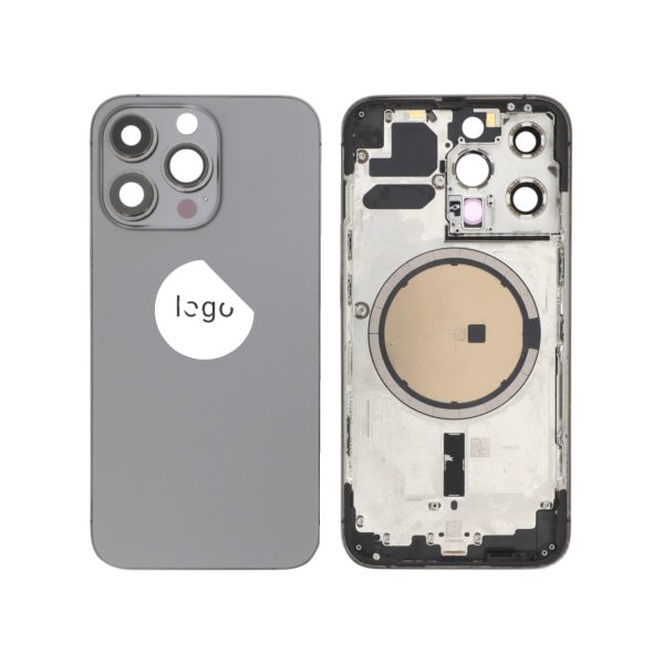 Tampa traseira Frame completa para iPhone 13 Pro Grafite - Retirado