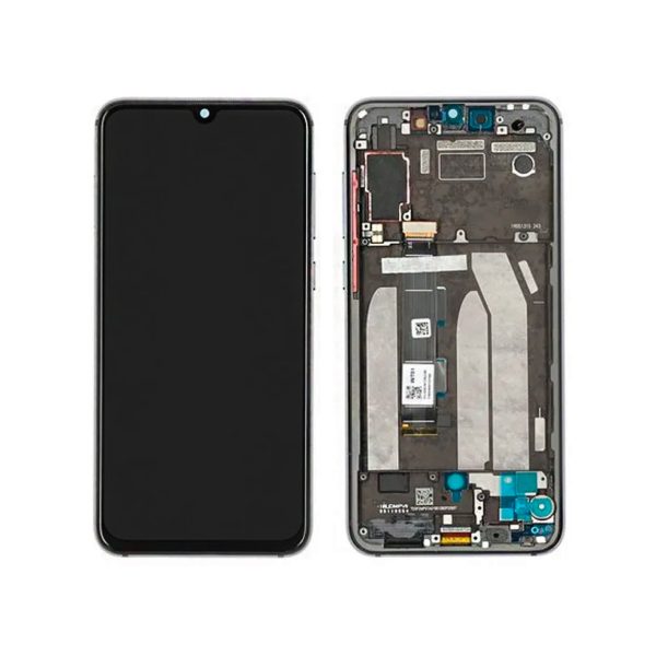 Ecrã Display completo Cinzento para Xiaomi Mi 9 SE (SERVICE PACK)