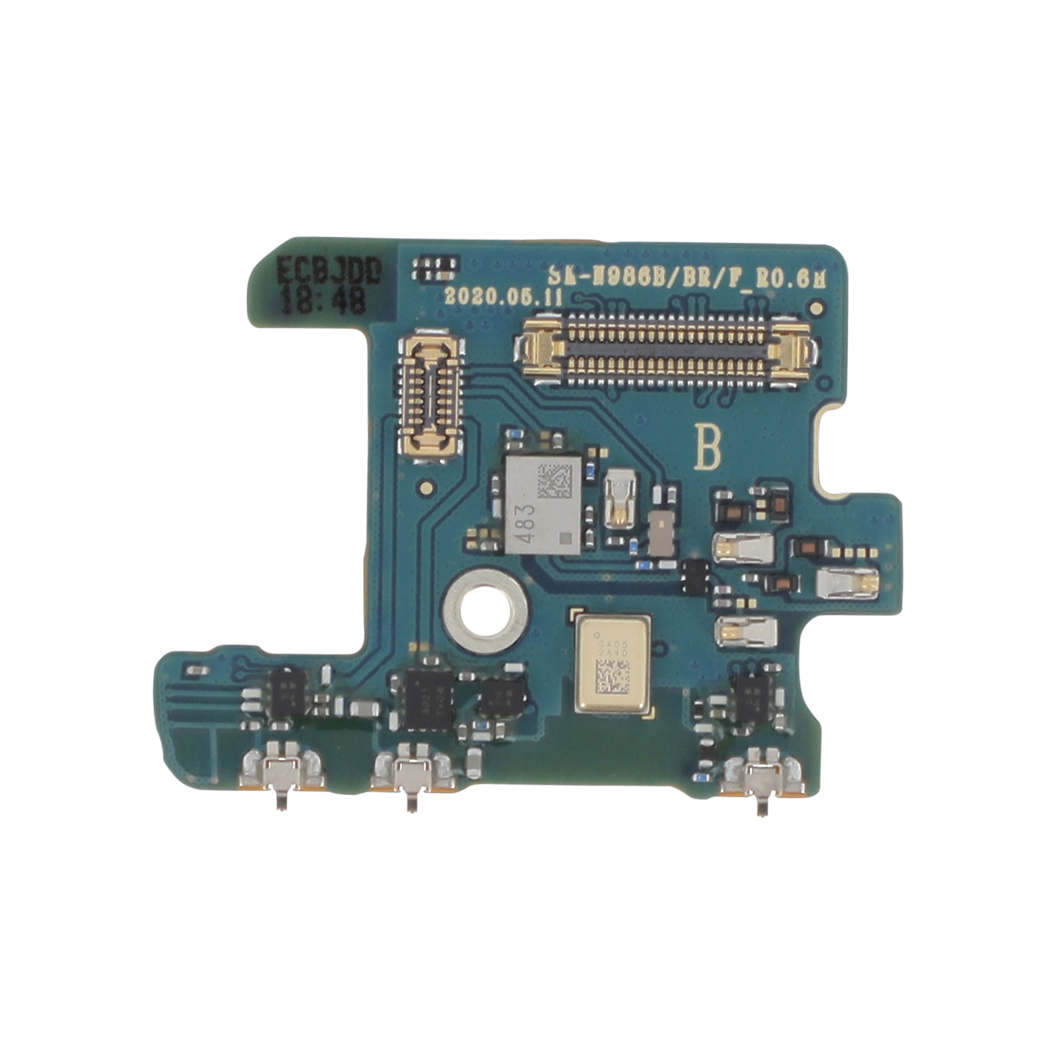 235526-0000 Placa Secundária Micro para Samsung Galaxy Note 20 Ultra 5G (N985F/N986B) (SERVICE PACK) - Image 1