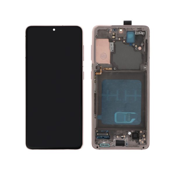 Ecrã Display Rosa para Samsung Galaxy S21 5G (G991B) - OEM ReLife