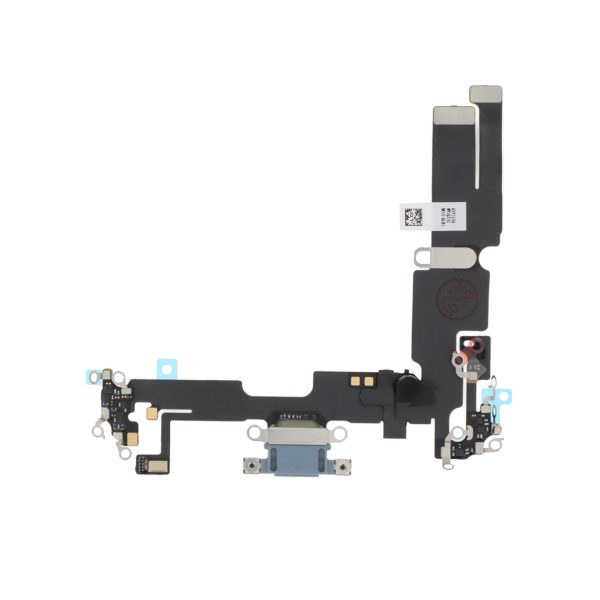Flex do Conector de Carga Azul para iPhone 14 Plus - OEM ReLife