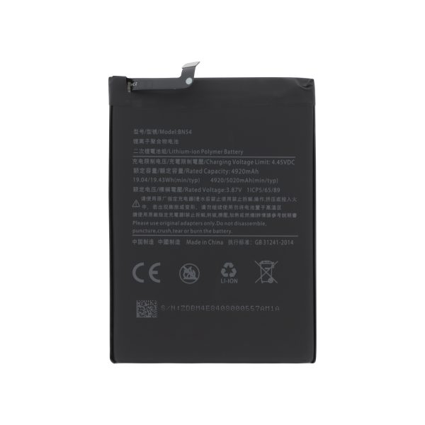Bateria BN54 para Xiaomi Redmi Note 9