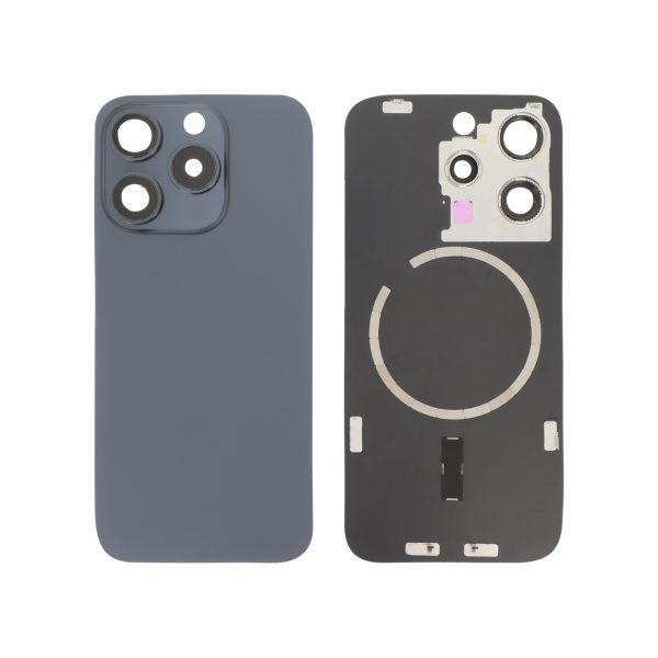 Tampa Traseira Titânio Azul para iPhone 15 Pro