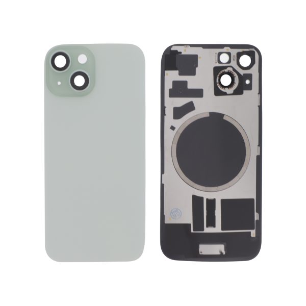 Tampa Traseira Verde para iPhone 15 (com MagSafe)