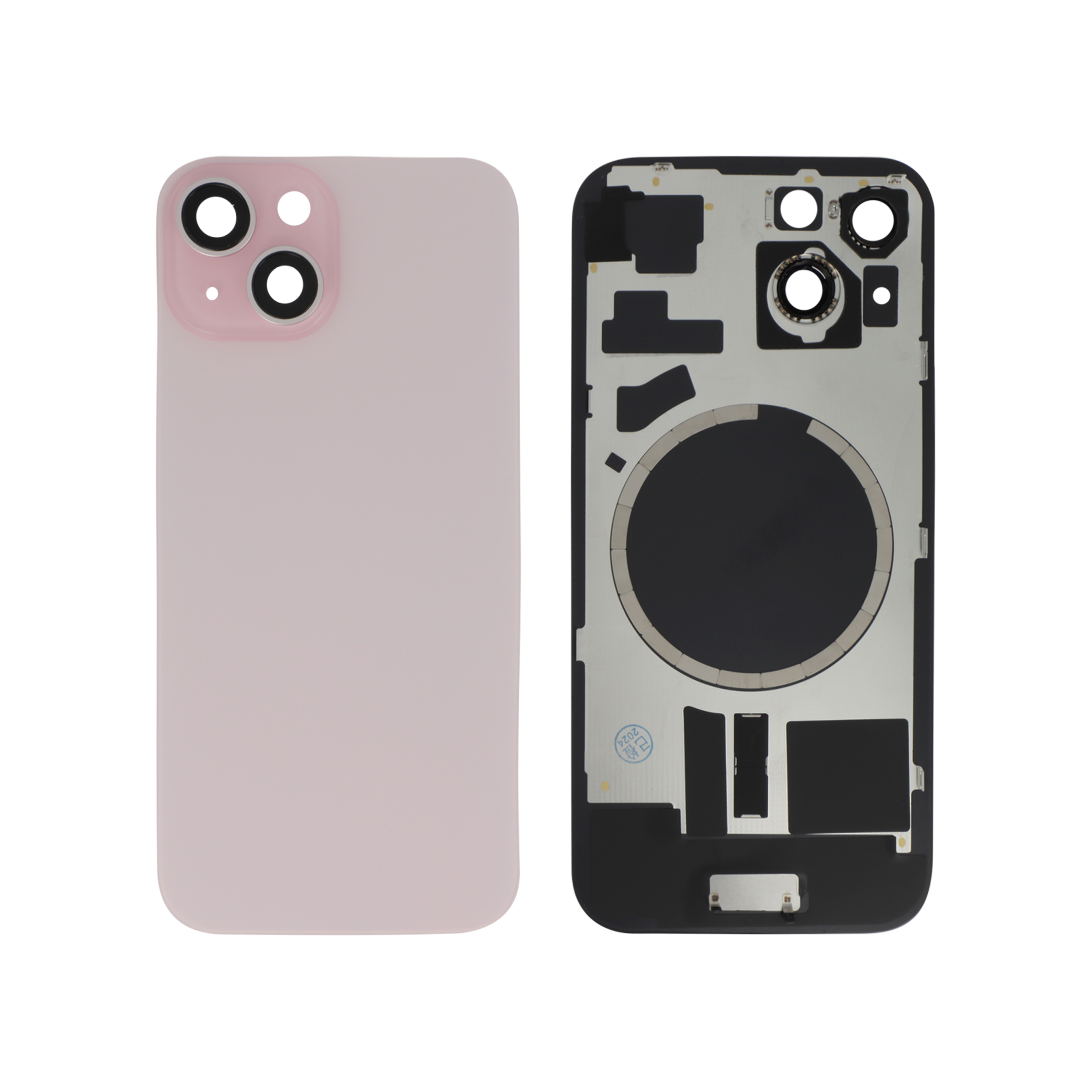 3667075019428-0000 Tampa Traseira para iPhone 15 Rosa - Image 1