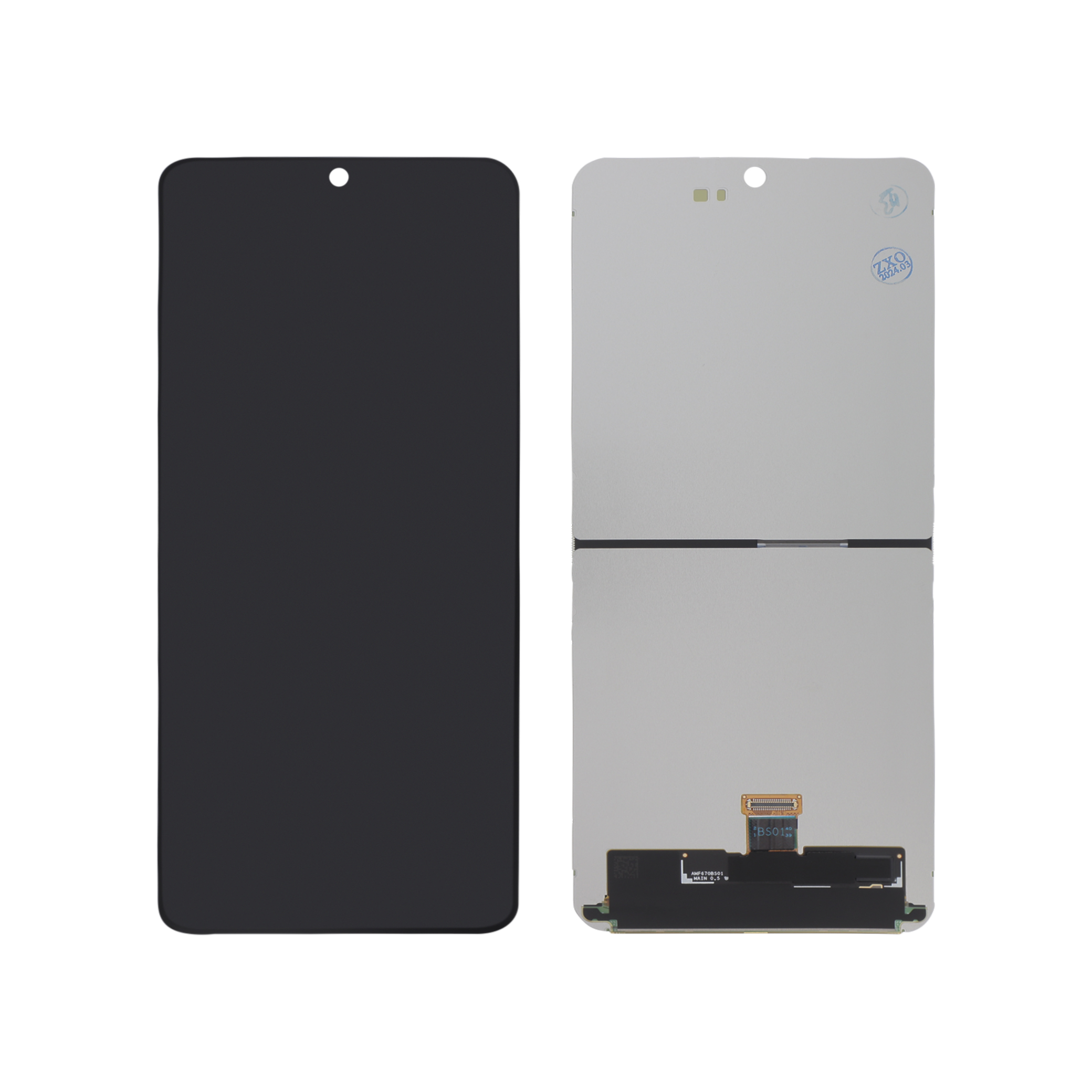 3667075032762-0000 Ecrã Display para Galaxy Z Flip4 (F721B) (Sem Frame) - OEM ReLife - Image 1