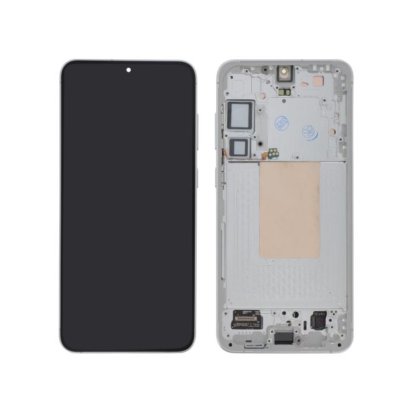 Ecrã Display Prateado para Galaxy S24+ (S926B) (Com Frame) - OEM ReLife
