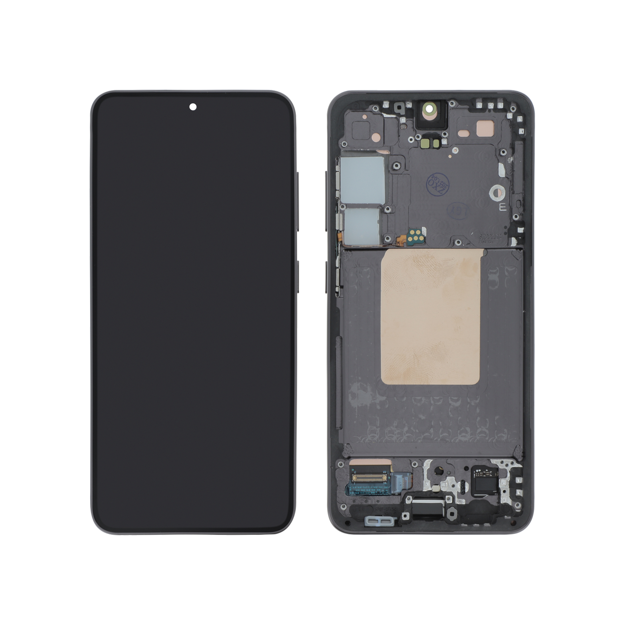 3667075037200-0000 Ecrã Display Completo para Samsung Galaxy S24 (S921B) Preto com Frame - OEM ReLife - Image 1