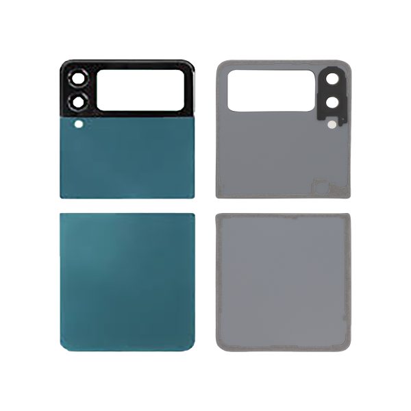 Tampa Traseira Verde para Galaxy Z Flip3 5G (F711B)