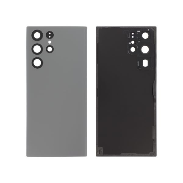 Tampa Traseira para Samsung Galaxy S22 Ultra (Grafite) - Sem Logótipo