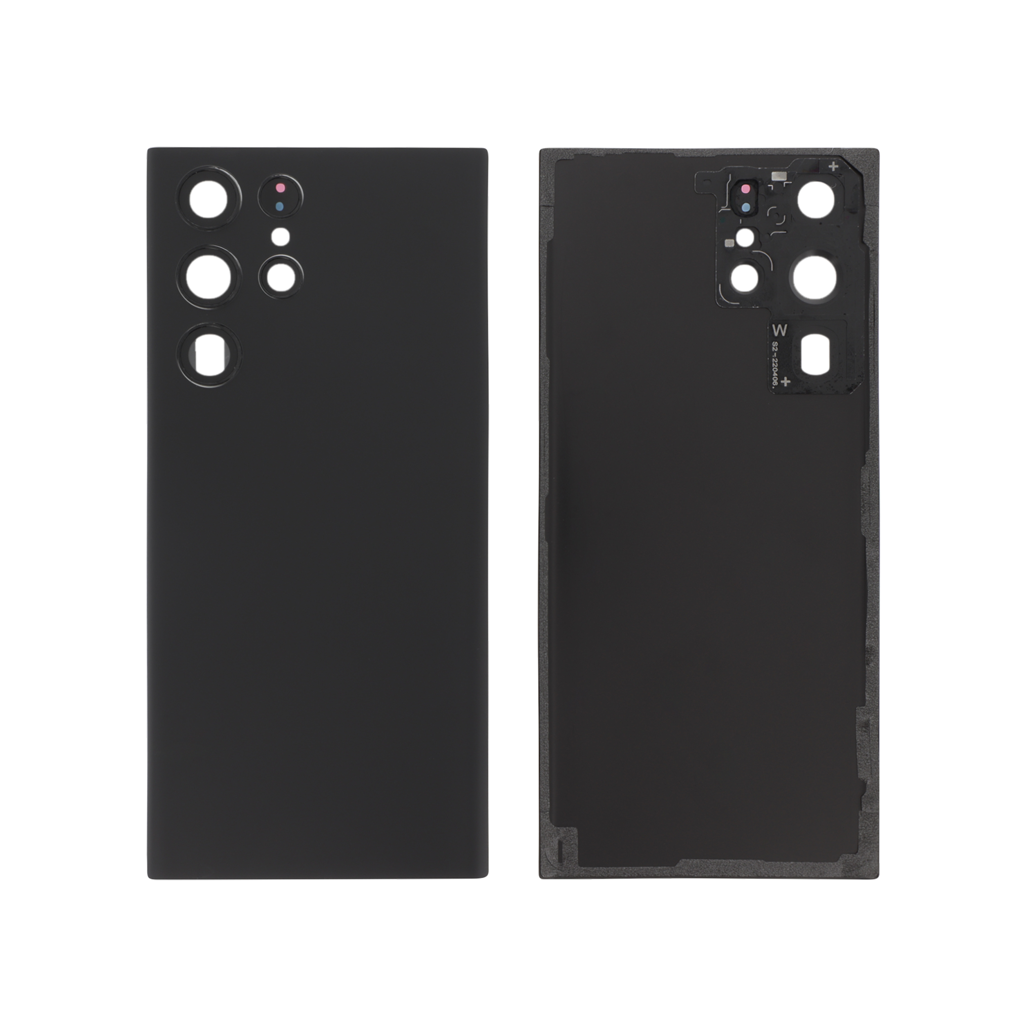 3667075042037-0000 Tampa Traseira para Samsung Galaxy S22 Ultra (S908B) - Preta - Image 1
