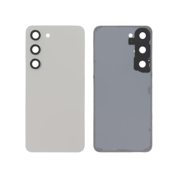 Tampa Traseira Creme para Samsung Galaxy S23