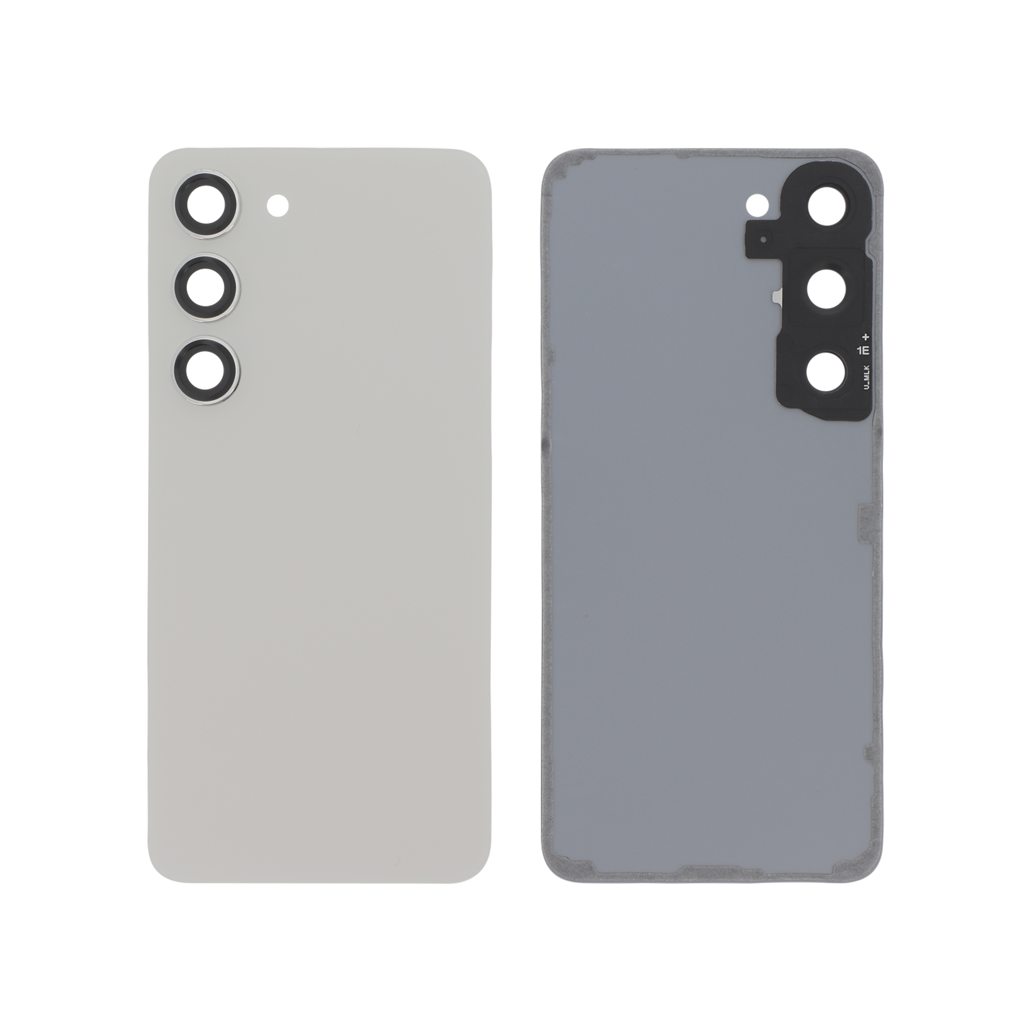 3667075043478-0000 Tampa Traseira Creme para Samsung Galaxy S23 - Image 1