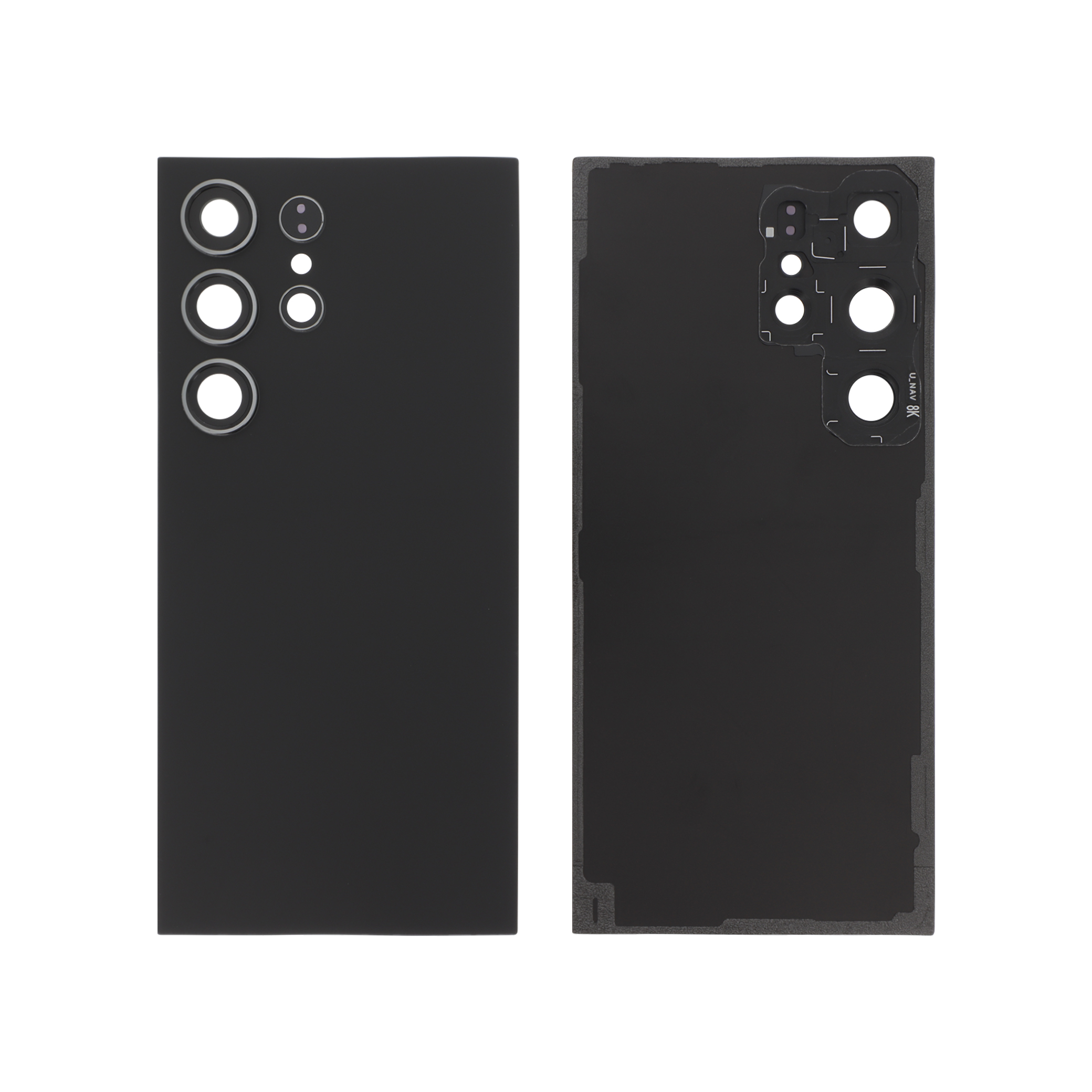 3667075044857-0000 Tampa Traseira Titânio Preta para Samsung Galaxy S24 Ultra (S928B) - Image 1