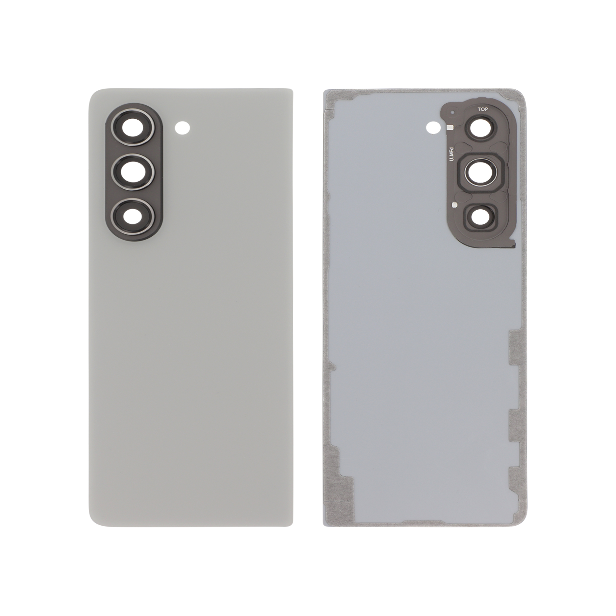 3667075072577-0000 Tampa Traseira para Samsung Galaxy Z Fold5 Cinzenta - Image 1