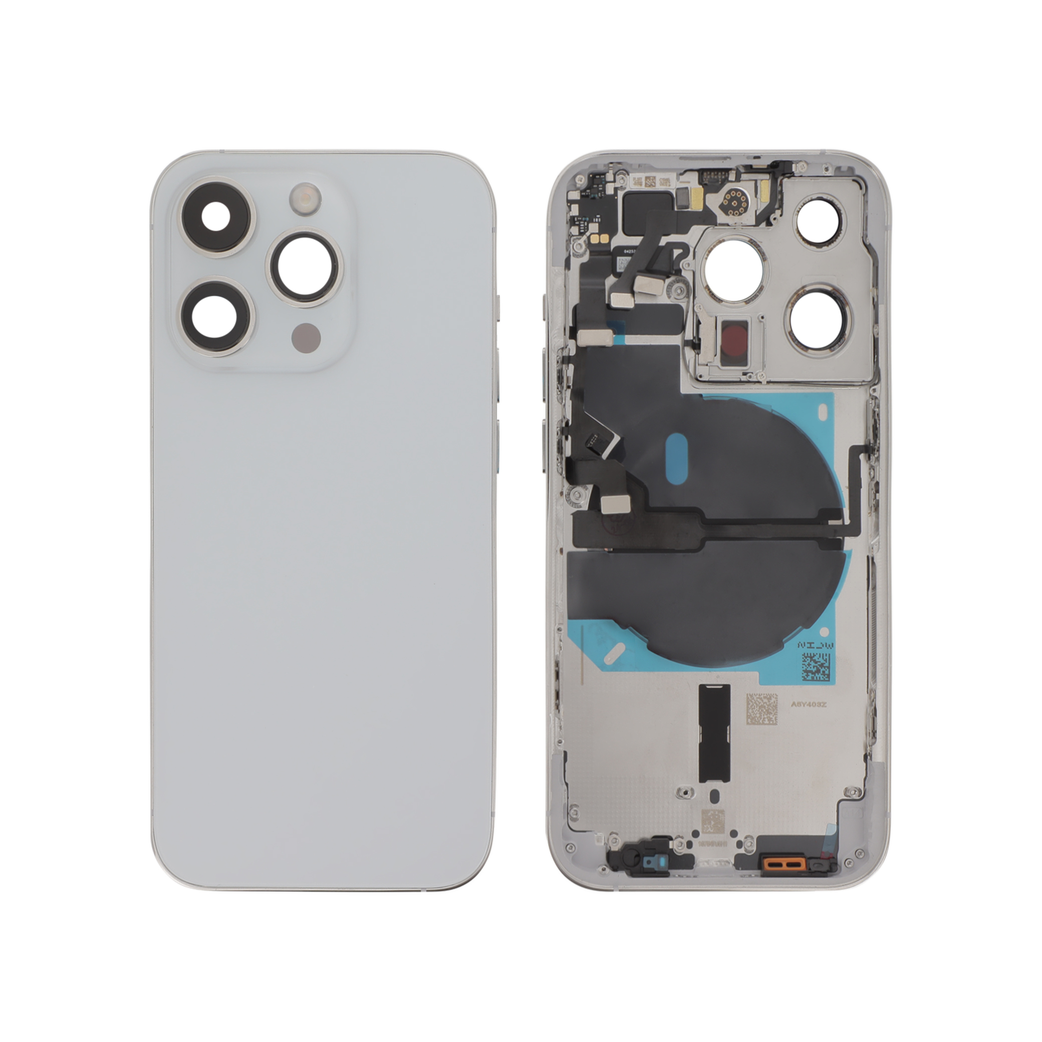 3667075095668-0000 Frame Central para iPhone 14 Pro (Prateado) - Image 1