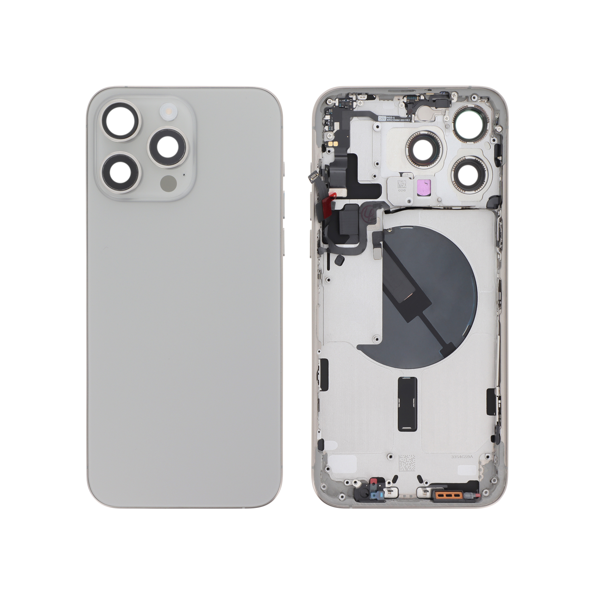 3667075095804-0000 Frame para iPhone 15 Pro Max (Titânio Natural) - Image 1