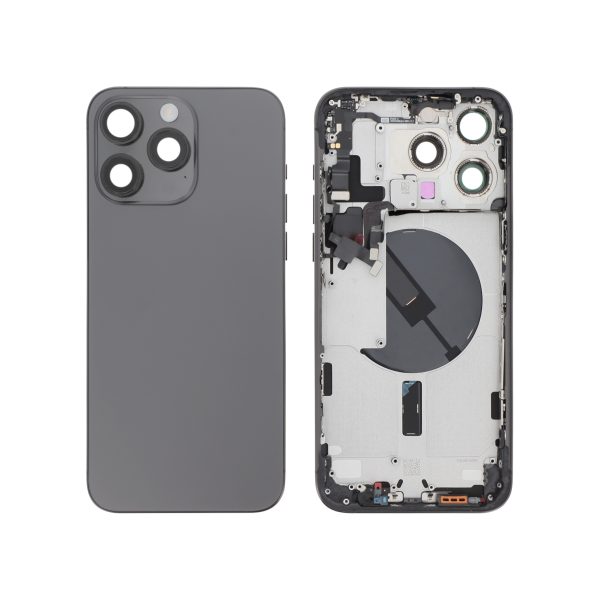 Frame Central para iPhone 15 Pro Max (Titânio Preto)