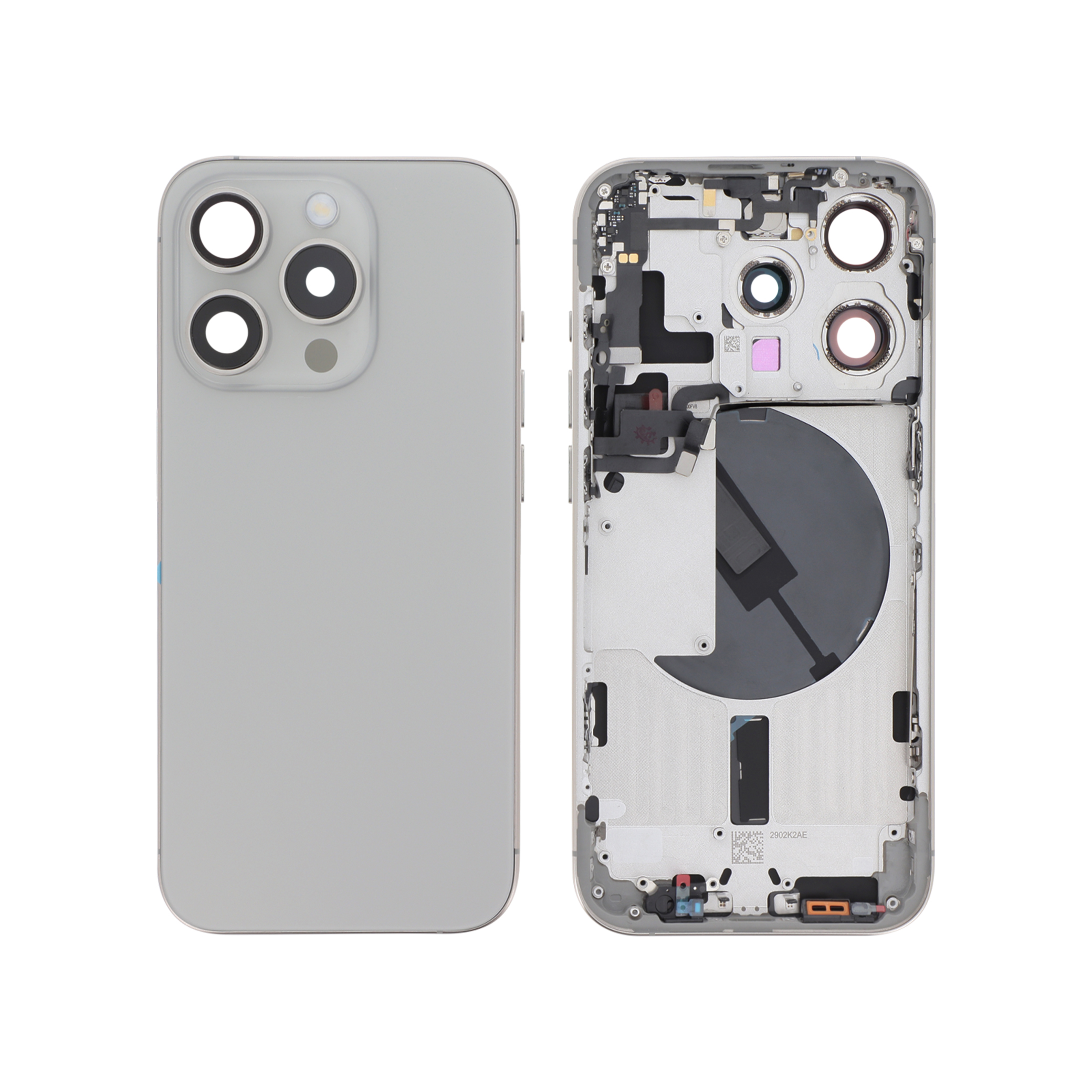 3667075095842-0000 Frame para iPhone 15 Pro (Titânio Natural) - Image 1