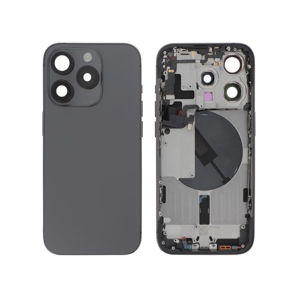 Frame Central para iPhone 15 Pro (Titânio Preto)