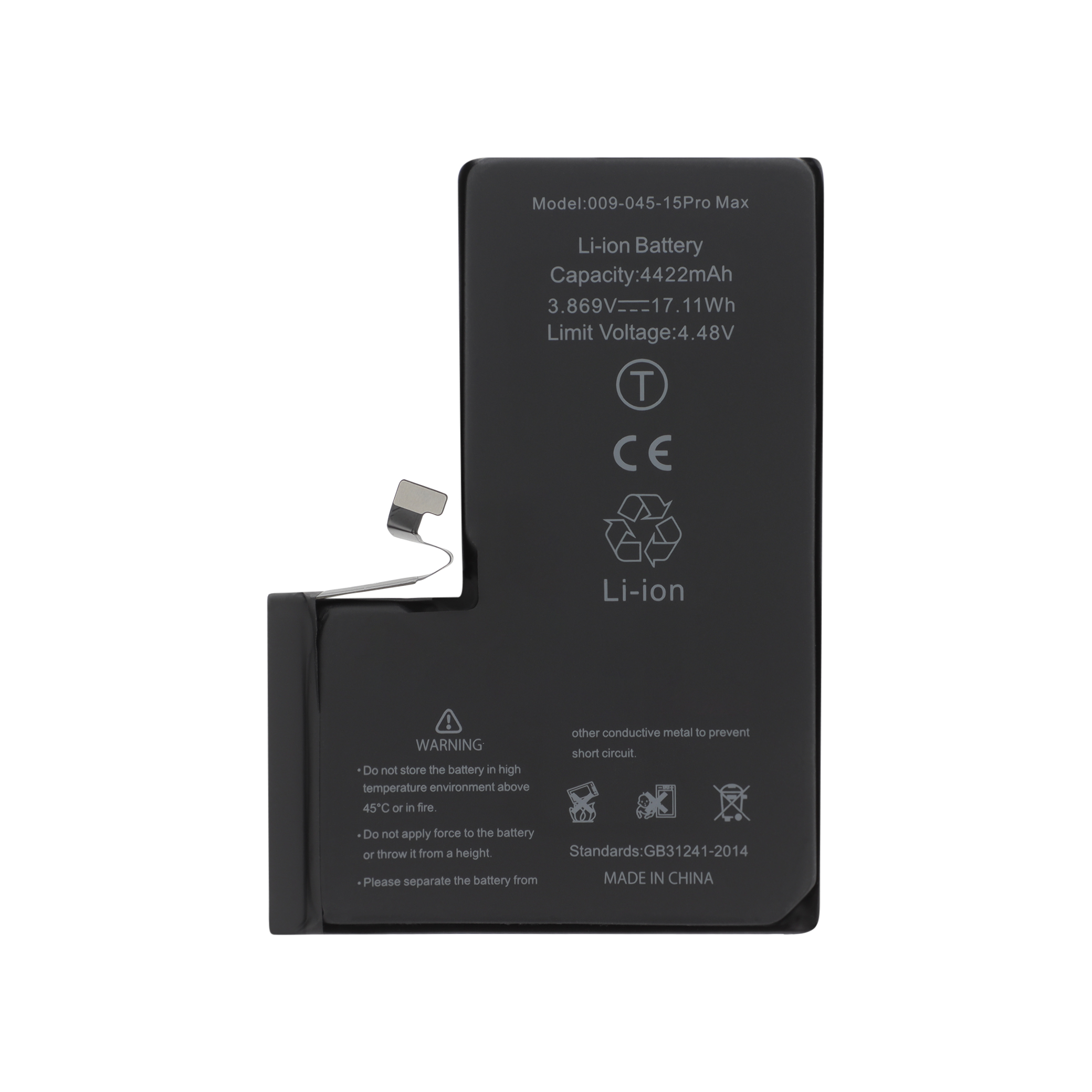 3667075096573-0001 Bateria para iPhone 15 Pro Max (Ti) - Image 1