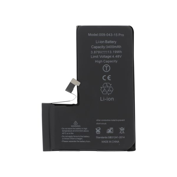Bateria para iPhone 15 Pro Alta Capacidade (Ti) - Compatível